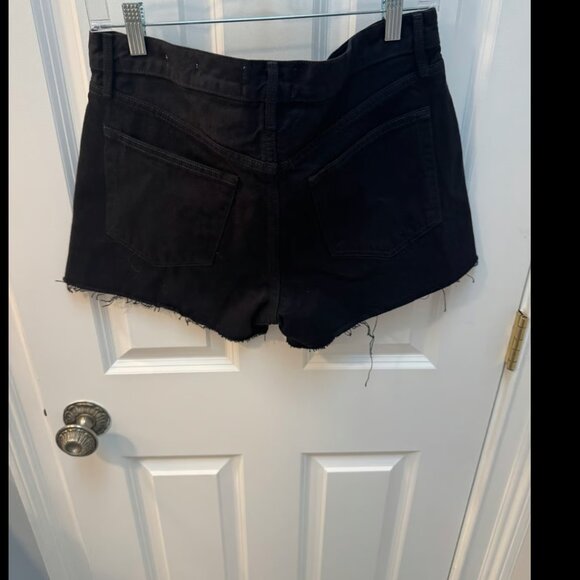 Frame Le Brigette Short Raw After Film Noir Size 27 - Picture 5 of 5